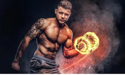 تفاوت رشد طبیعی عضلات و مصرف مکمل بدنسازی