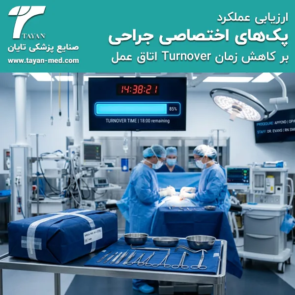 ارزیابی عملکرد پک های اختصاصی جراحی بر کاهش زمان Turnover اتاق عمل