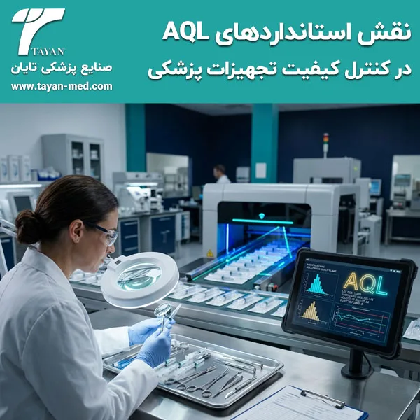 نقش استانداردهای AQL در کنترل کیفیت تجهیزات پزشکی