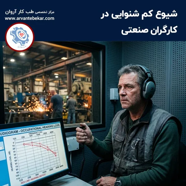 شیوع کم شنوایی در کارگران صنعتی