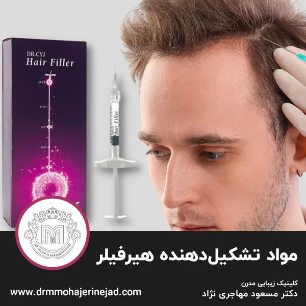 مواد تشکیل‌دهنده هیر فیلر